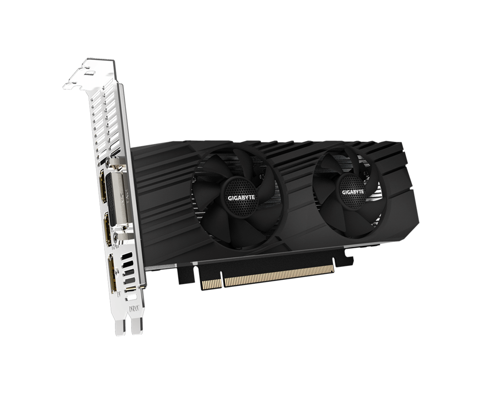 Видеокарта Gigabyte GeForce GTX 1650 D6 OC Low Profile 4GB GDDR6 3