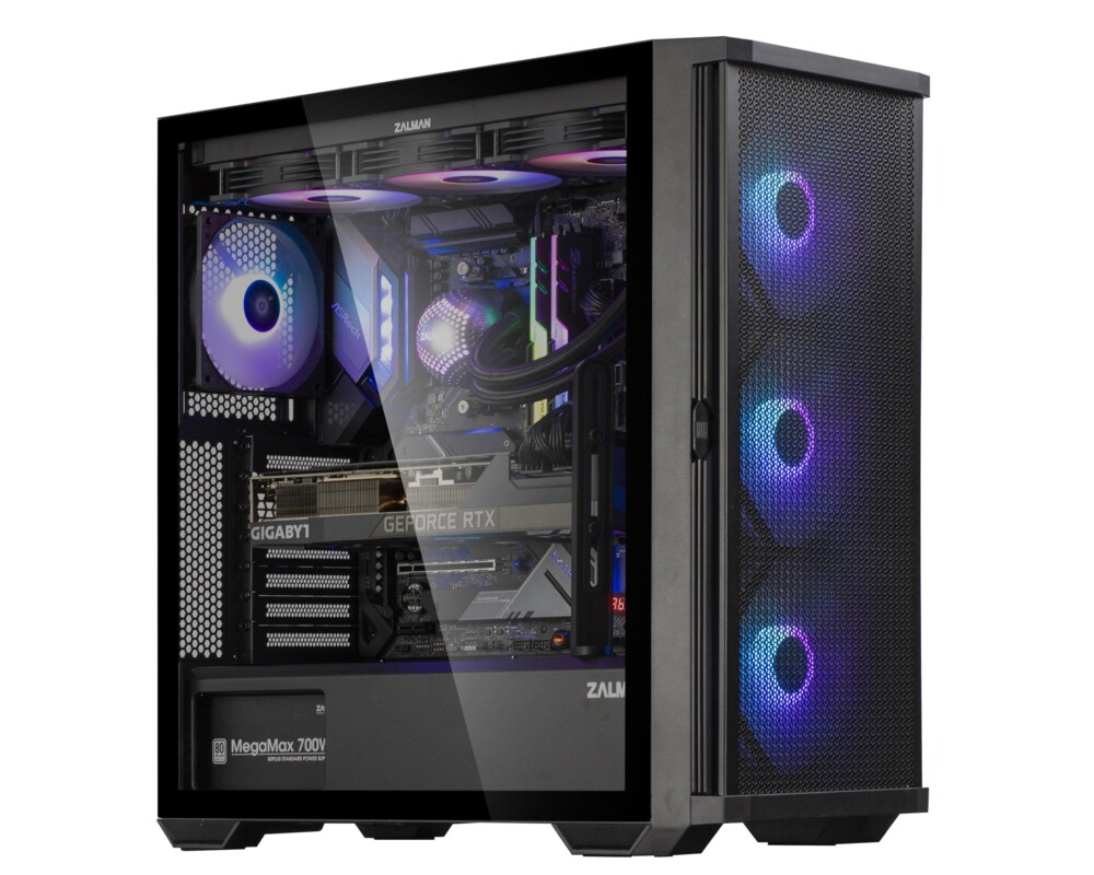 Кутия Zalman EATX - Z10 PLUS - Tempered Glass 30