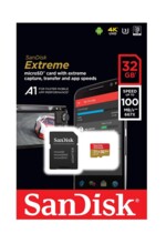  Sandisk Extreme® microSDHC Card, 32GB, SD Adapter, Class 10, U3 529339 SDSQXAF-032G-GN6MA на топ цена - PIC.bg