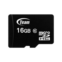  TEAM micro SDHC, 16GB, Class 10 с SD адаптер 529345 TEAM-SDMICRO-16GB-CLASS10 на топ цена - PIC.bg