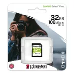 <span>Флаш карта</span> Kingston Canvas Select Plus SD 32GB, Class 10 UHS-I <span class='catalog-num-in-name'>KIN-SDS2-32GB</span> - 