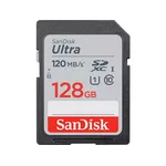 <span>Флаш карта</span> SANDISK Ultra SDXC, 128GB, Class 10, U1, 120 Mb/s <span class='catalog-num-in-name'>SDSDUN4-128G-GN6IN</span> - 