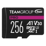 <span>Флаш карта</span> Team Group A1 PRO microSDXC 256GB, UHS-I U3, V30, A1, SD Адаптер <span class='catalog-num-in-name'>TEAM-SDMICRO-A1P-256GB</span> - 