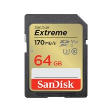  SANDISK Extreme SDXC, 64GB, UHS-1,Class 10, U3, V30, 80 MB/s 529417 SDSDXV2-064G-GNCIN на топ цена - PIC.bg
