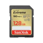 <span>Флаш карта</span> SANDISK Extreme SDXC, 128GB, UHS-1,Class 10, U3, V30, 90 MB/s <span class='catalog-num-in-name'>SDSDXVA-128G-GNCIN</span> - 