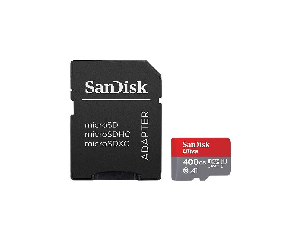 Флаш карта SanDisk Ultra Android microSDXC 400GB +... 2