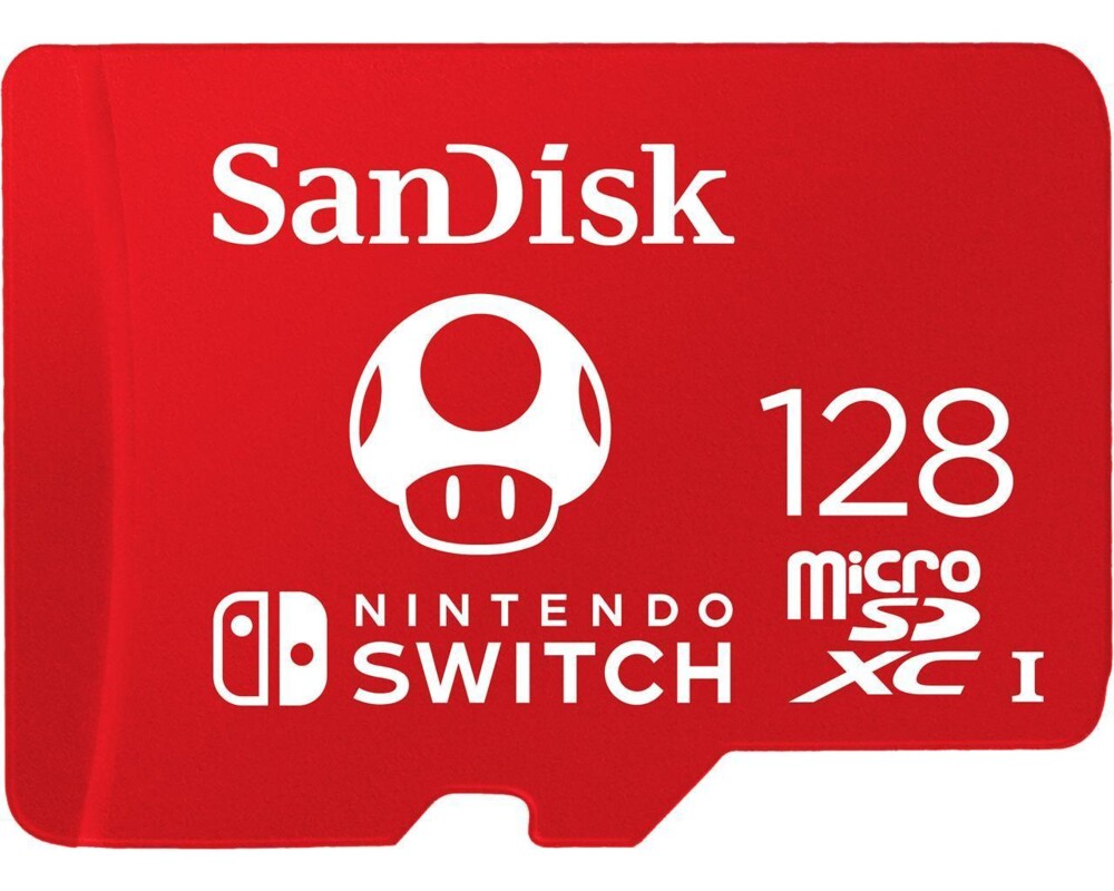 Флаш карта SanDisk for Nintendo Switch, microSDXC UHS-I, 128GB, До 100MB/s 2