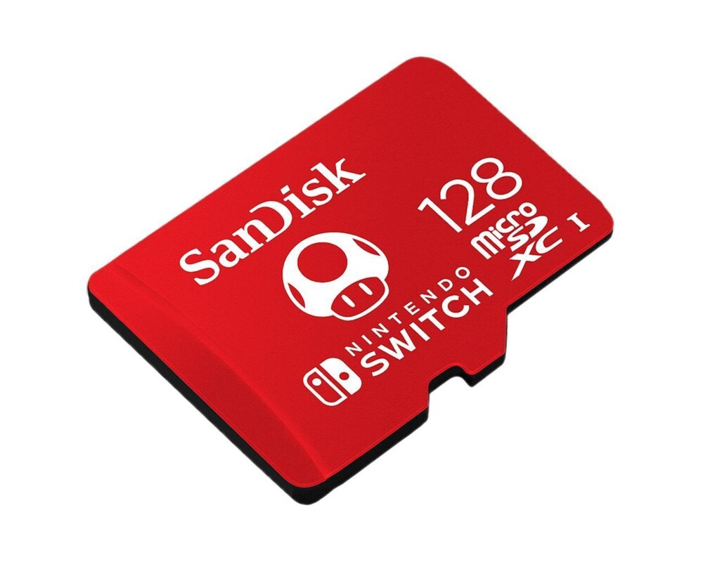 Флаш карта SanDisk for Nintendo Switch, microSDXC UHS-I, 128GB, До 100MB/s 3