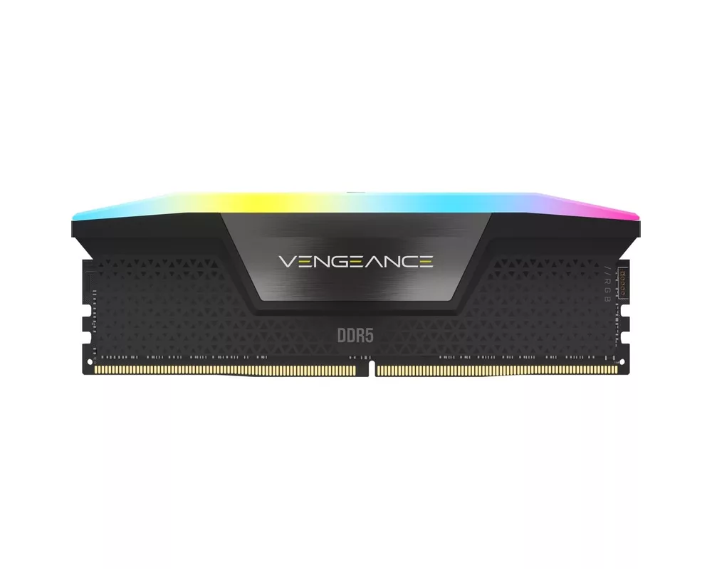 Памет Corsair Vengeance Black RGB 32GB(2x16GB) DDR5 3