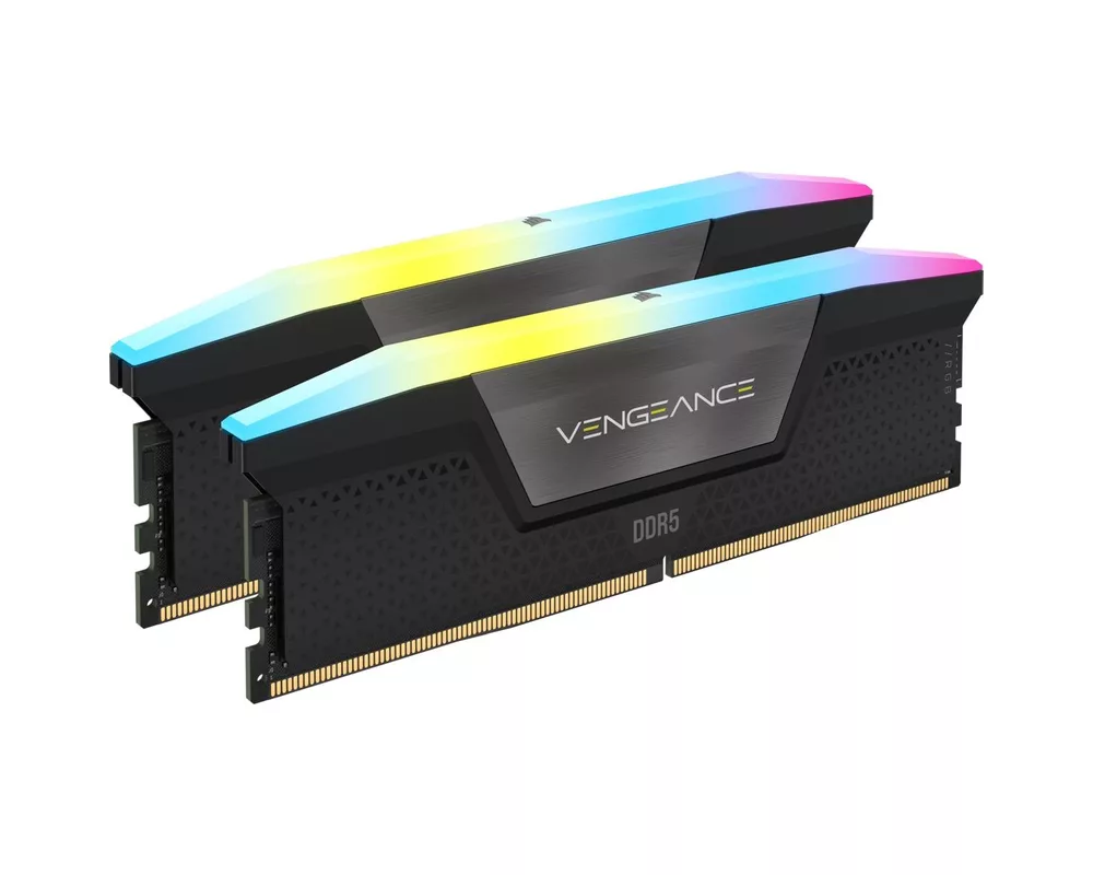 Памет Corsair Vengeance Black RGB 32GB(2x16GB) DDR5 2
