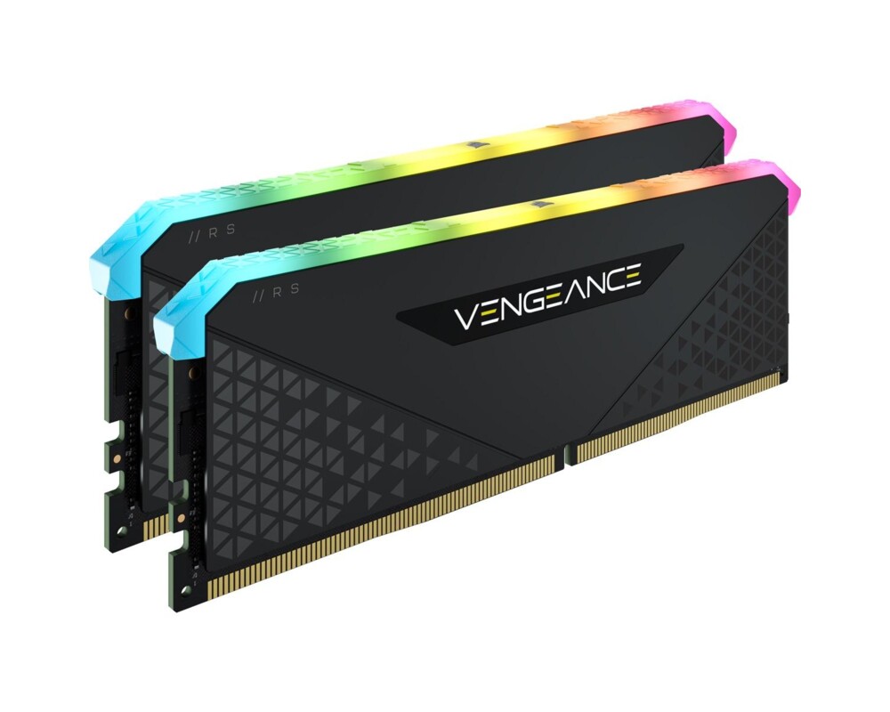 Памет CORSAIR Vengeance RGB RS DDR4 3600MHz 16GB 2x8GB DIMM CL18 3