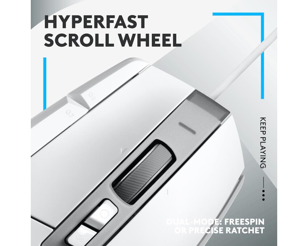Мишка Logitech G502 X  White - EER 9