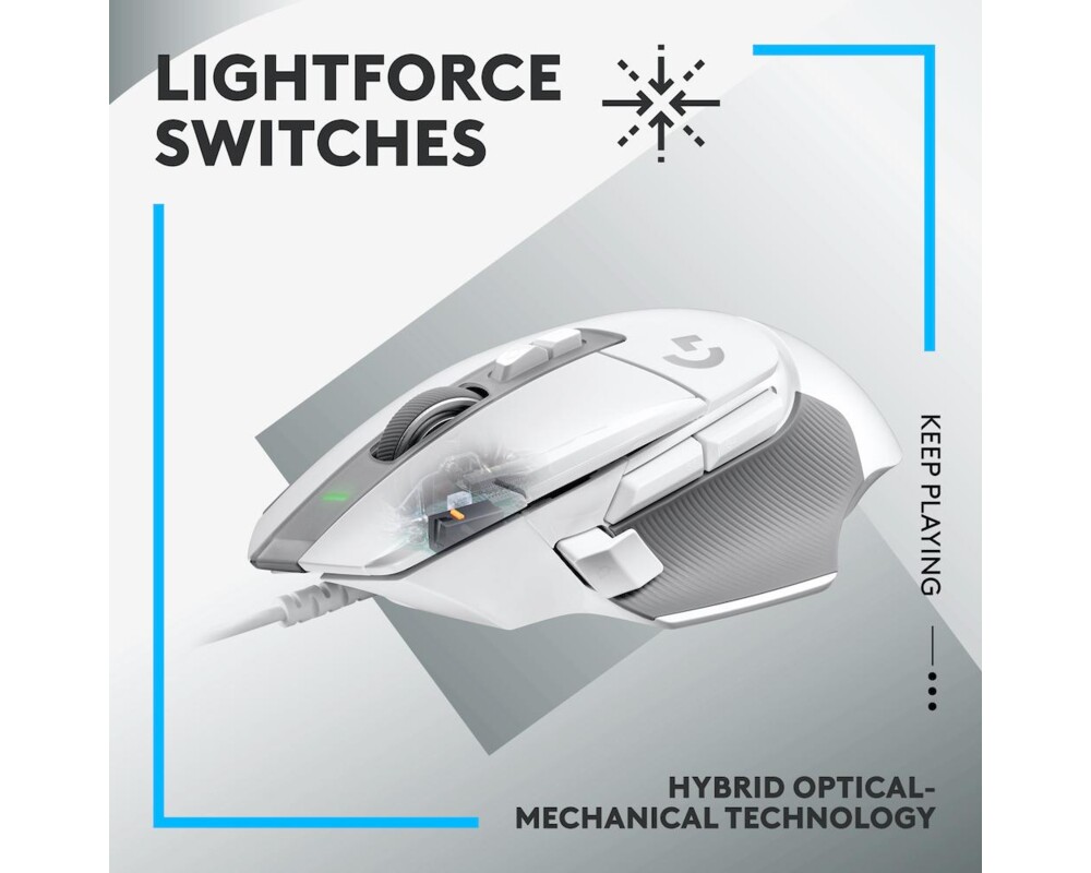 Мишка Logitech G502 X  White - EER 8