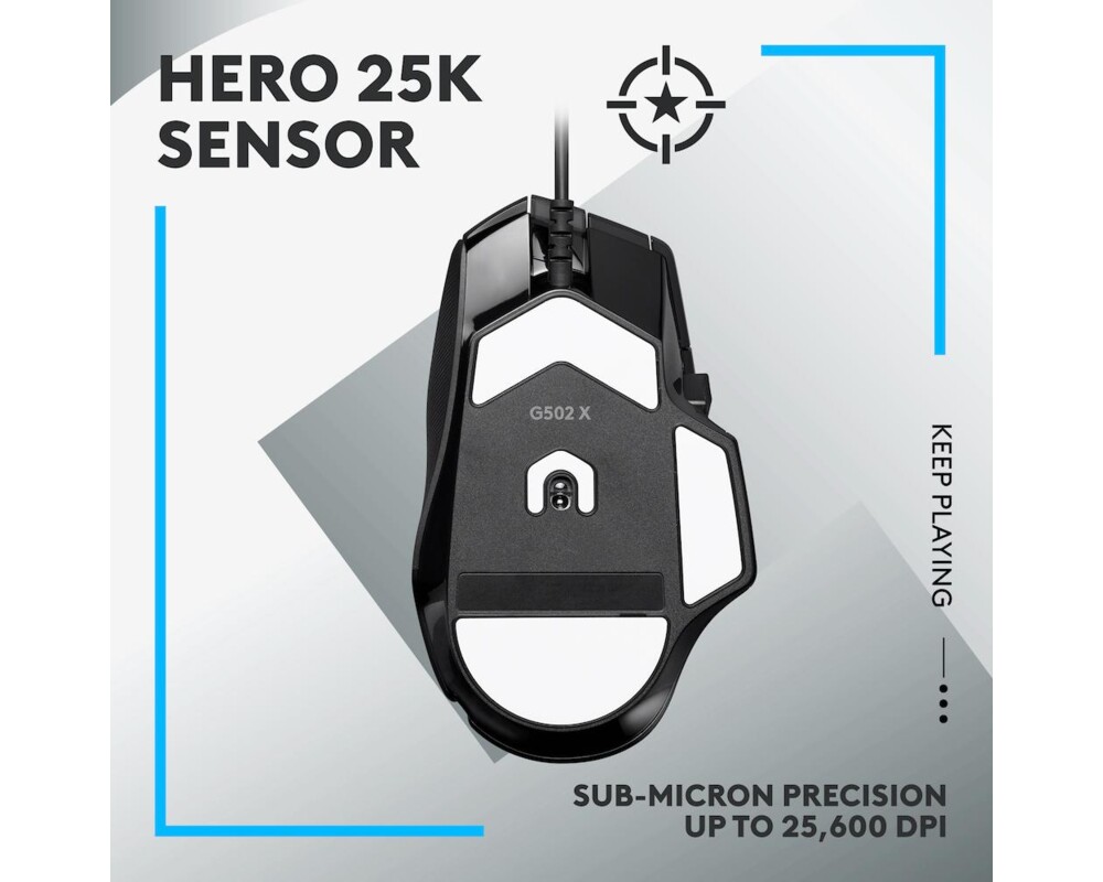 Мишка Logitech G502 X 10