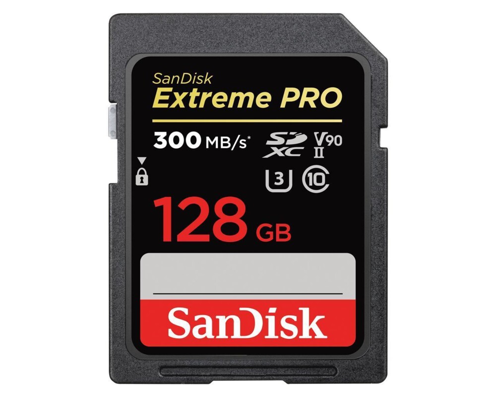 Флаш карта SanDisk Extreme PRO 128GB SDXC Memory Card up to 300MB/s 2