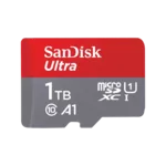 <span>Флаш карта</span> SanDisk Ultra microSDXC 1TB + SD Adapter 150MB/s  A1 Class 10 UHS-I <span class='catalog-num-in-name'>SDSQUAC-1T00-GN6MA</span> - 