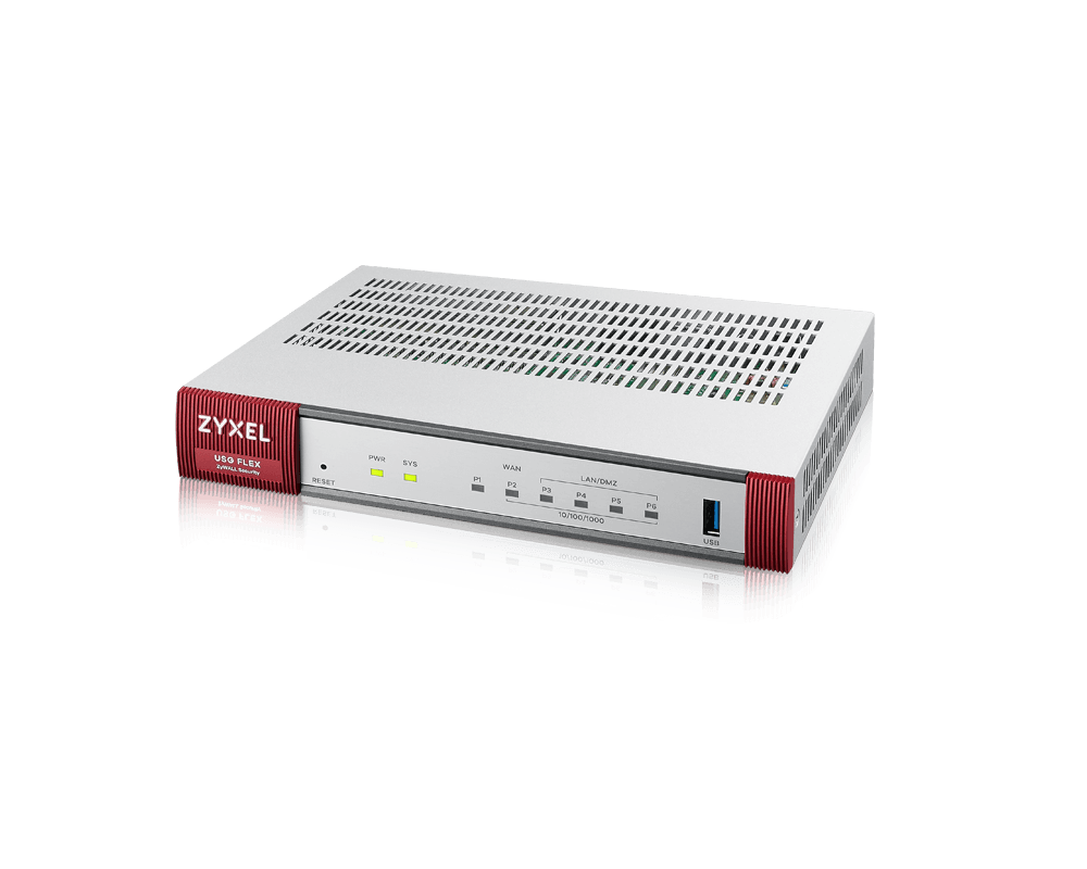 Защитна стена ZyXEL USG Flex Firewall 10/100/1000 4
