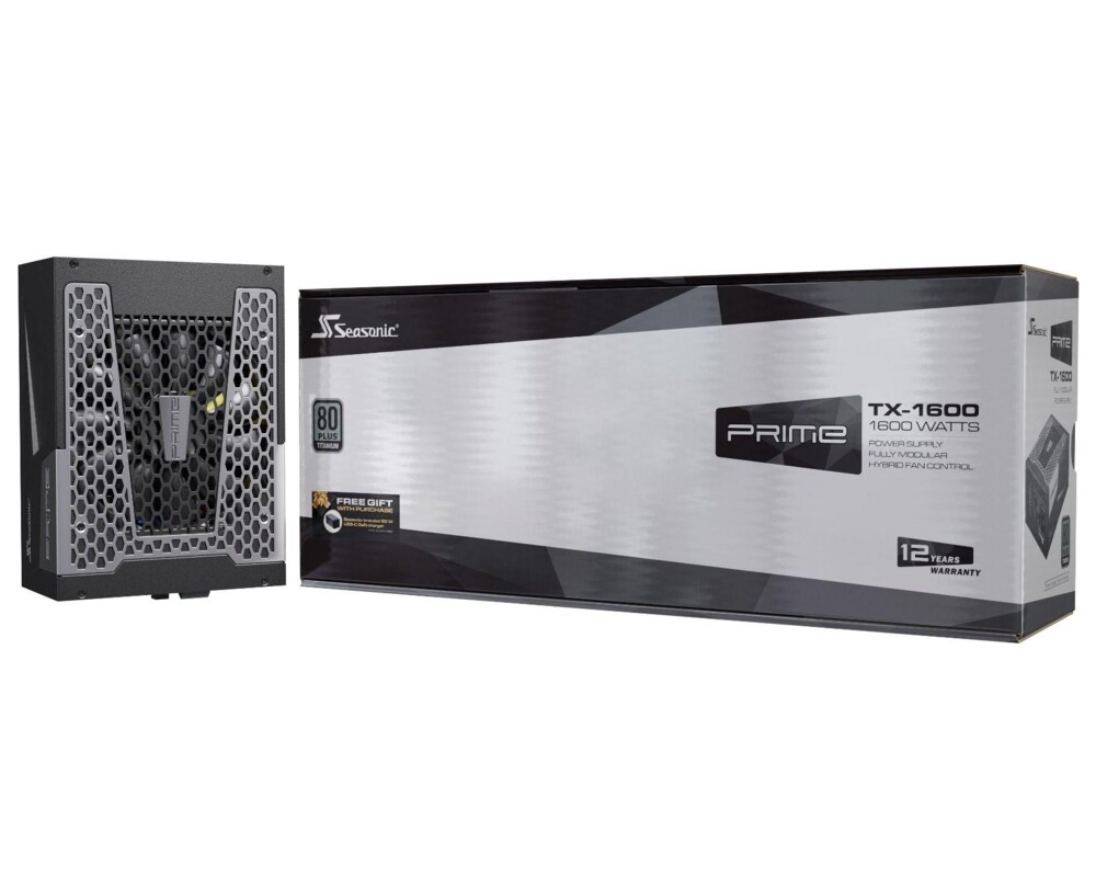 Захранване Seasonic 1600W Titanium PCIe Gen 5 - PRI... 13