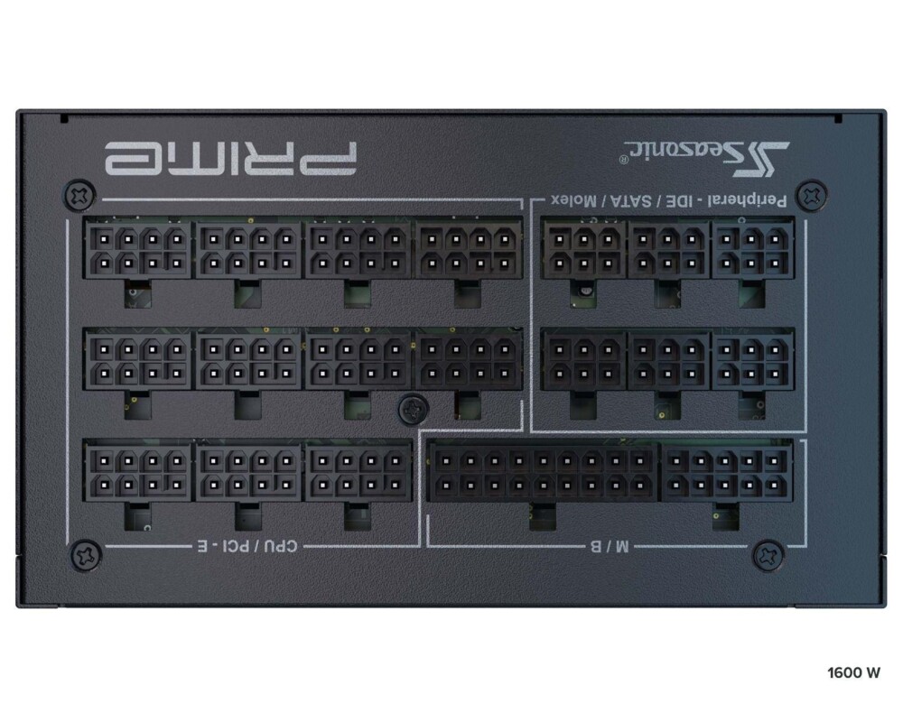 Захранване Seasonic 1600W Platinum PCIe Gen 5 - PRI... 11