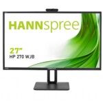 <span>Монитор</span> HANNSPREE HP248WJB, 27 inch, Wide, Full HD, Камера 5 mpix, D-Sub, HDMI, DP, Черен <span class='catalog-num-in-name'>HP270WJB</span> - 