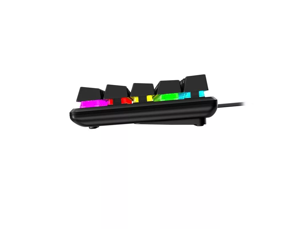 Клавиатура HP HyperX 60 Alloy Origins Aqua Mechanical RGB Keyboard USB Type C Detachable cable Black 5
