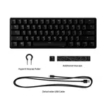 Клавиатура HP HyperX 60 Alloy Origins Aqua Mechanical RGB Keyboard USB Type C Detachable cable Black 7