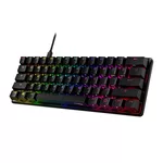 Клавиатура HP HyperX 60 Alloy Origins Aqua Mechanical RGB Keyboard USB Type C Detachable cable Black 2