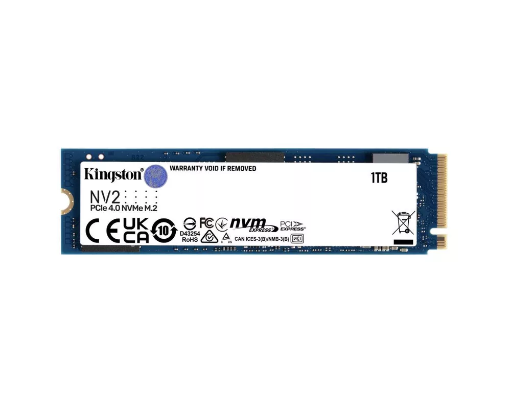 SSD 1TB Kingston NV2 M.2 2280 PCIe 4.0 SSD 4