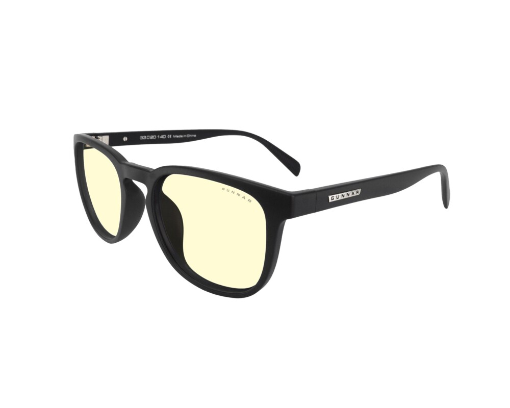 Очила за компютър Компютърни очила GUNNAR Oakland Onyx, Amber, Черен
