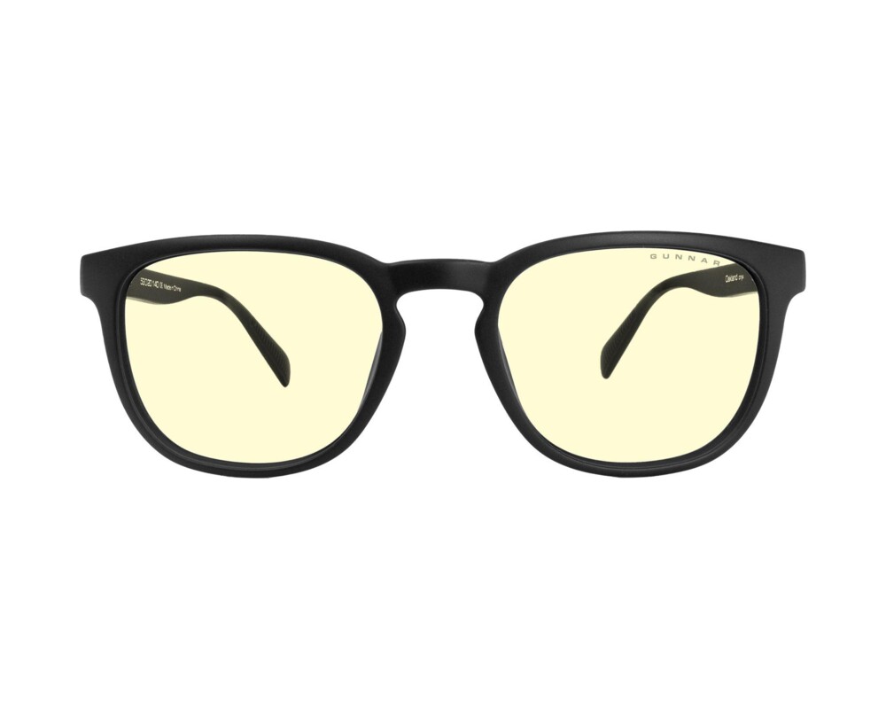 Очила за компютър Компютърни очила GUNNAR Oakland Onyx, Amber Natural, Черен 2