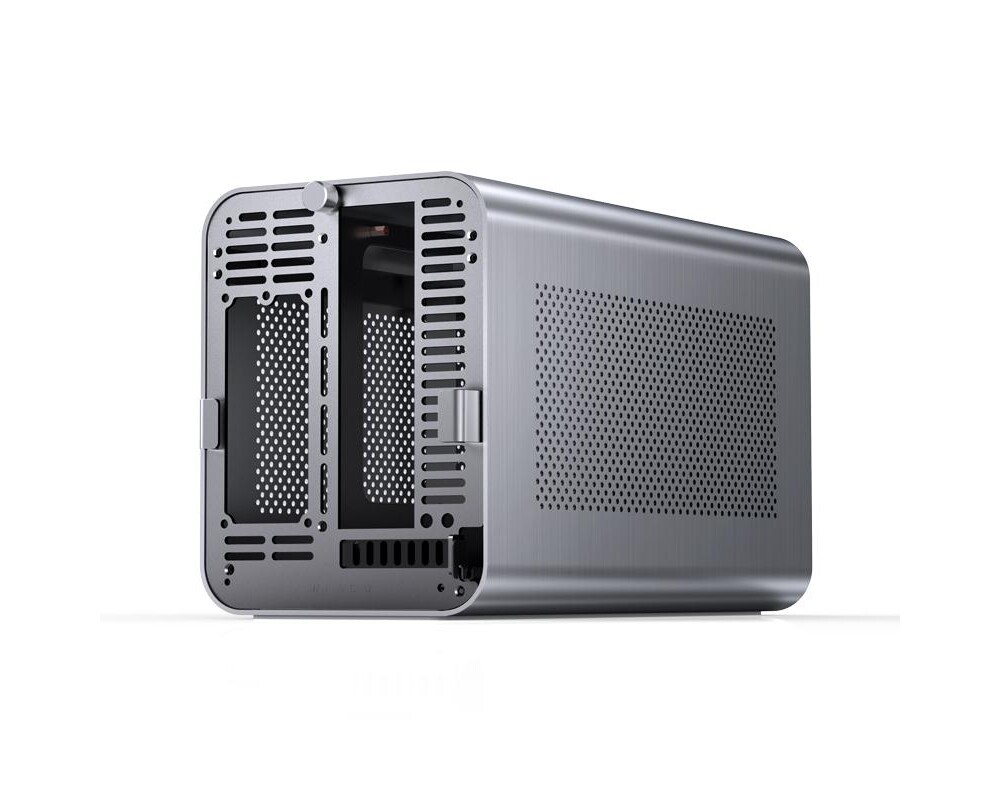 Кутия Jonsbo N1, ITX, Сива 6