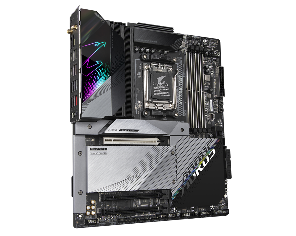 Дънна платка GIGABYTE X670E AORUS Master Socket AM5 2