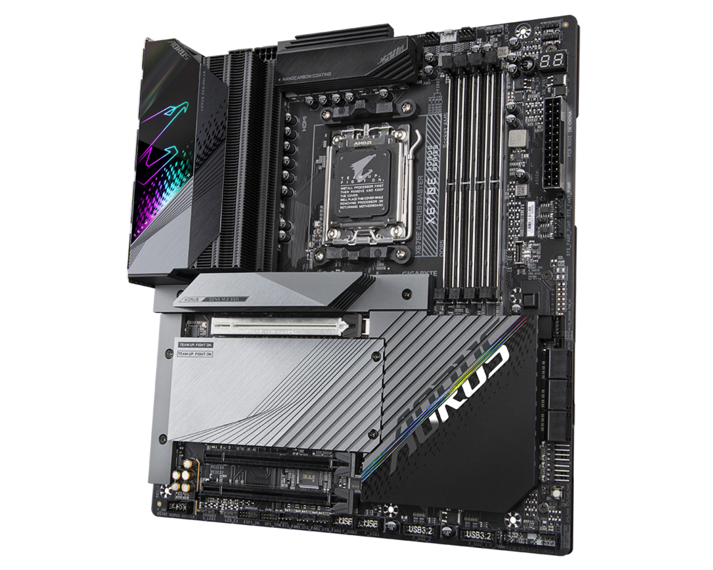 Дънна платка GIGABYTE X670E AORUS Master Socket AM5 3