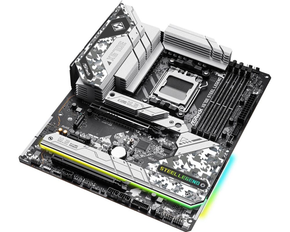 Дънна платка ASROCK X670E STEEL LEGEND, Socket AM5, ATX, 4xDDR5 5