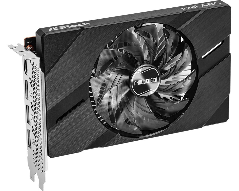Видеокарта ASRock Intel Arc A380 Challenger ITX OC 6GB GDDR6 3