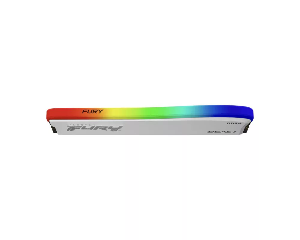 Памет Kingston FURY Beast White RGB 8GB DDR4 PC4-28800 3600MHz CL17 KF436C17BWA/8 3