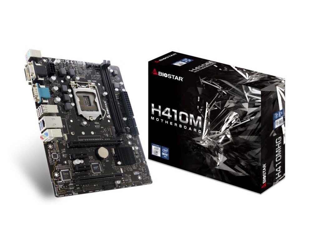 Дънна платка BIOSTAR H410MHG Version 6.0, mATX, socket 1200 2