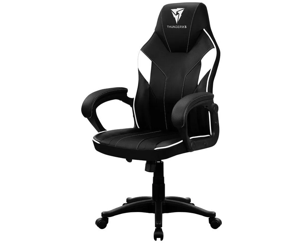 Геймърски стол ThunderX3 EC1 Черно/Бяло 3