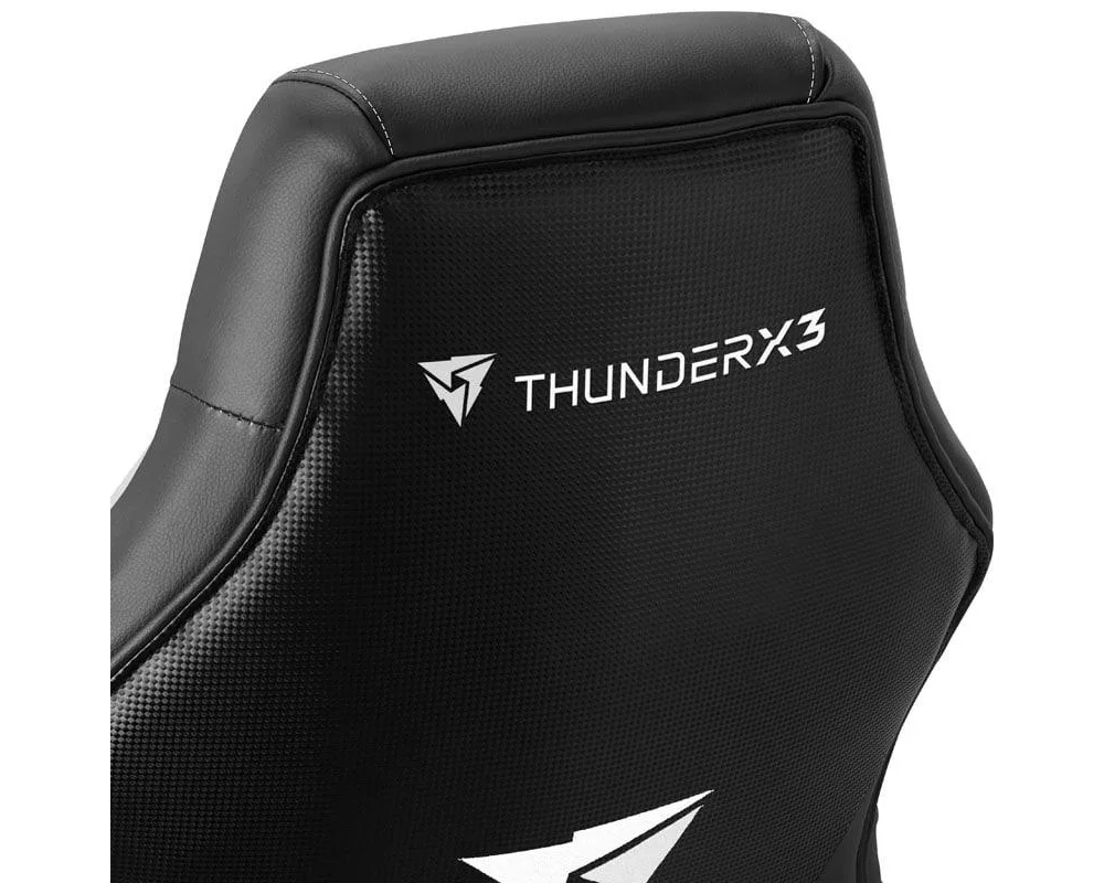 Геймърски стол ThunderX3 EC1 Черно/Бяло 7