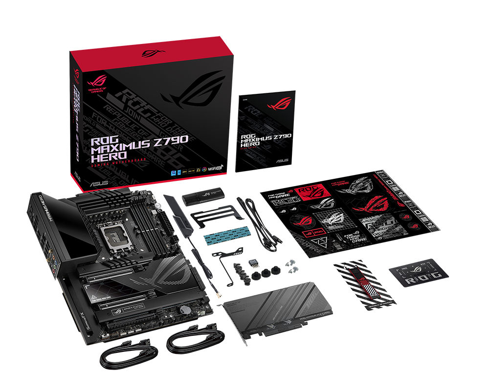 Дънна платка ASUS ROG MAXIMUS Z790 HERO, LGA 1700, DDR5, ATX, Wi-Fi 6E, AURA Sync RGB 6