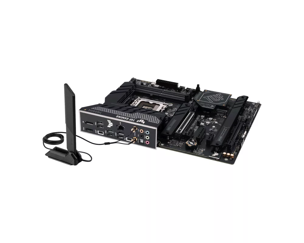 Дънна платка ASUS TUF GAMING Z790-PLUS WIFI D4, LGA 1700, PCIe 5.0, ATX, Wi-Fi 6, AURA Sync RGB 6