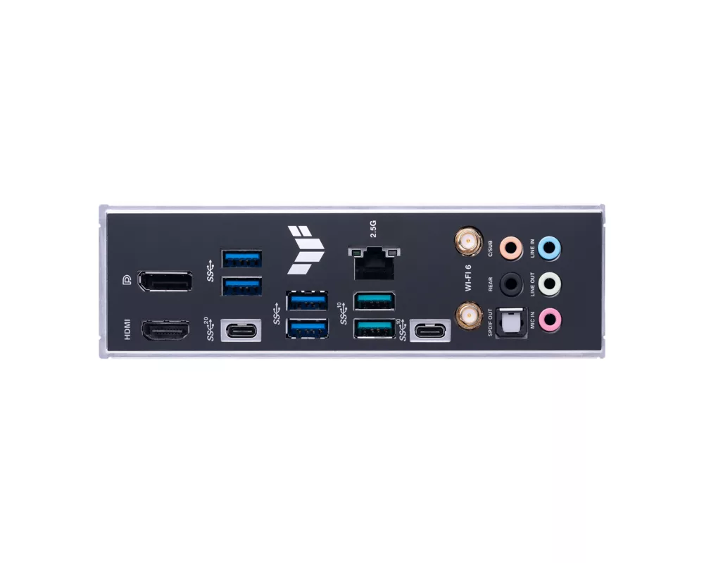 Дънна платка ASUS TUF GAMING Z790-PLUS WIFI D4, LGA 1700, PCIe 5.0, ATX, Wi-Fi 6, AURA Sync RGB 5