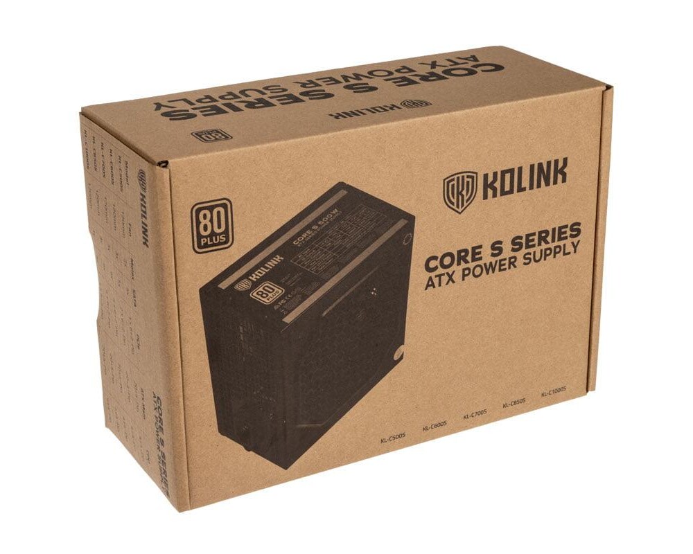 Захранване Kolink Core S 700W 80 PLUS 6