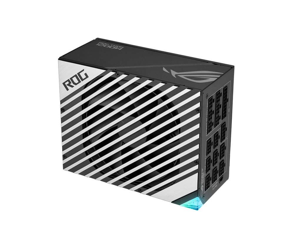 Захранване ASUS ROG THOR 1200W Platinum II Fully Modular Power Supply 80 Plus Platinum ROG heatsinks 135mm PWM fan Aura Sync PCIe Gen 5.0 Ready 6