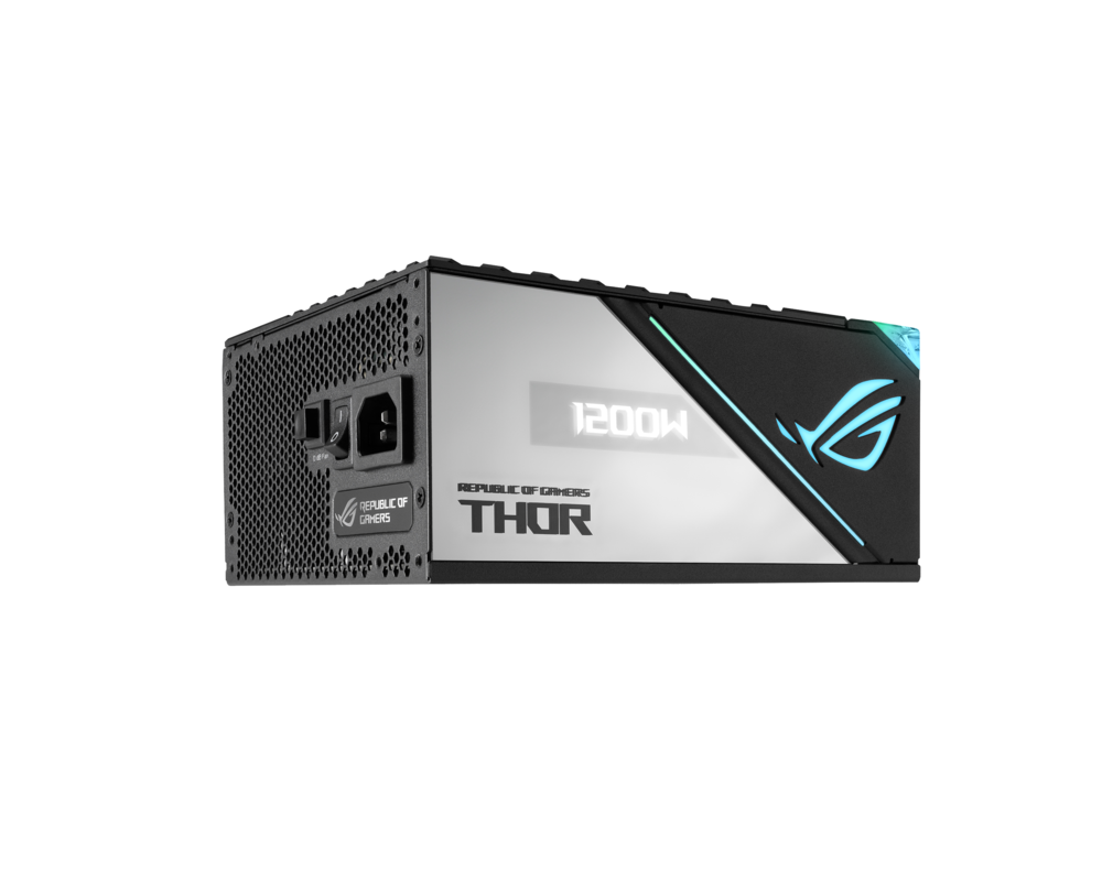 Захранване ASUS ROG THOR 1200W Platinum II Fully Modular Power Supply 80 Plus Platinum ROG heatsinks 135mm PWM fan Aura Sync PCIe Gen 5.0 Ready 7
