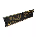 Памет Team Group Vulcan TUF Yellow DDR4 32GB(2x16GB) 3200MHz, CL16-20-20-40 1.35V 2