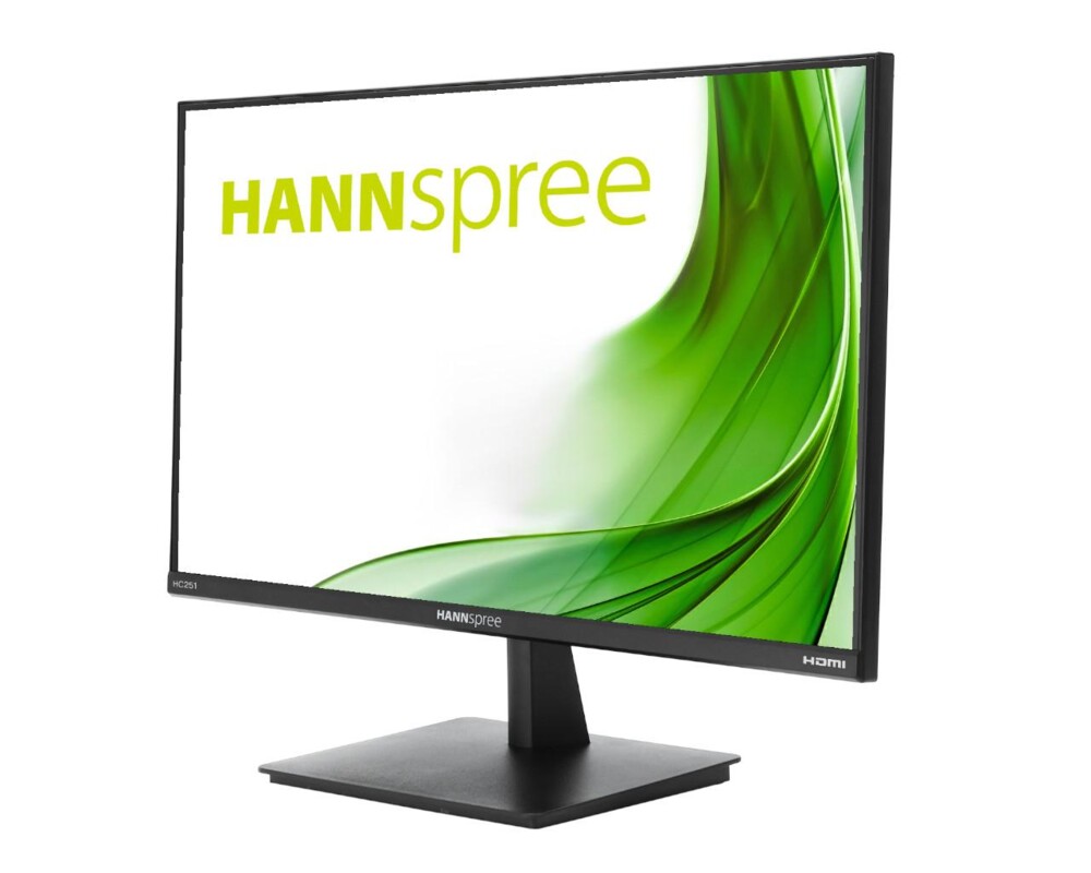 Монитор HANNSPREE HC 251 PFB, Full HD, Wide, 24.5 inch, D-Sub, HDMI, DP, Черен 2