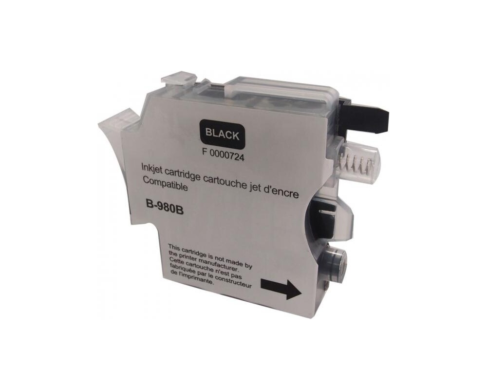 Мастило Мастилница UPRINT LC980/1100 BROTHER, Черен 2