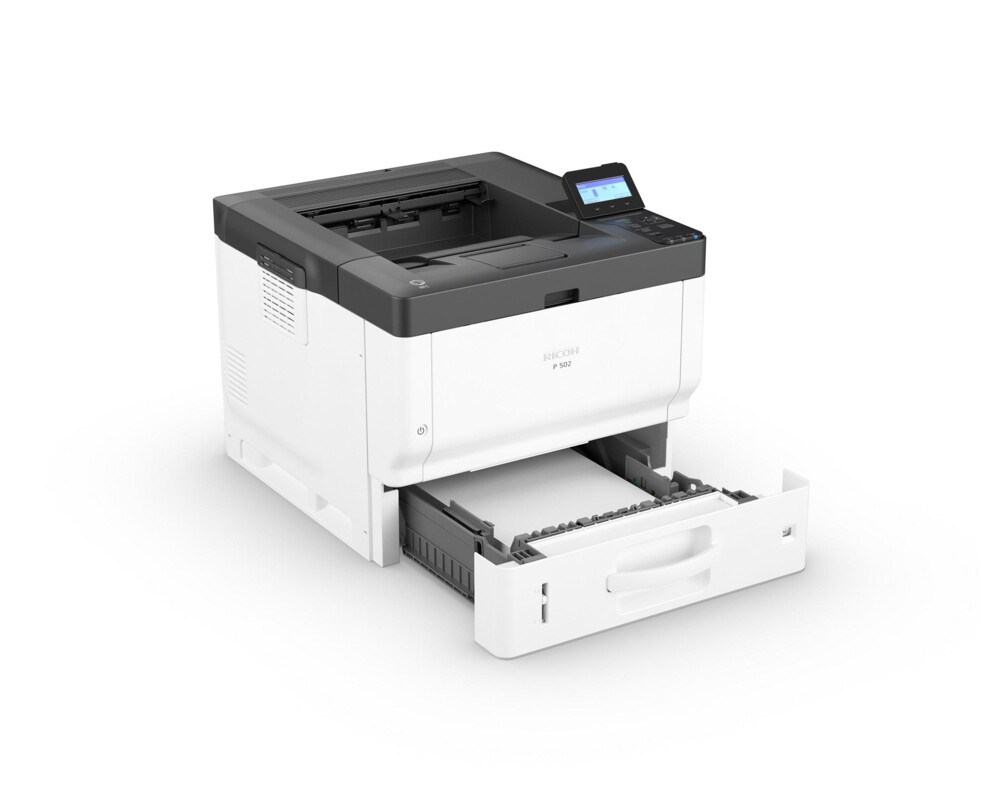 Принтер Лазерен принтер RICOH P502, USB 2.0, LAN, A4, 43 ppm, Стартов тонер 17400 к. 3