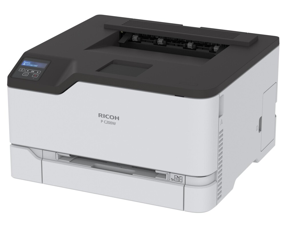 Принтер Лазерен принтер RICOH P C200W, Цветен, USB 2.0, LAN, WiFi, A4, 24 ppm